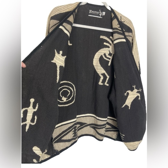 Vintage Kokopelli South Western Shrug Cardigan Jacket Aztec USA Women’s Size S‎ - Picture 10 of 10